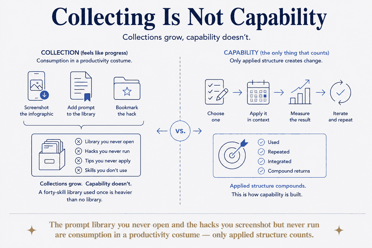 Collecting Is Not Capability